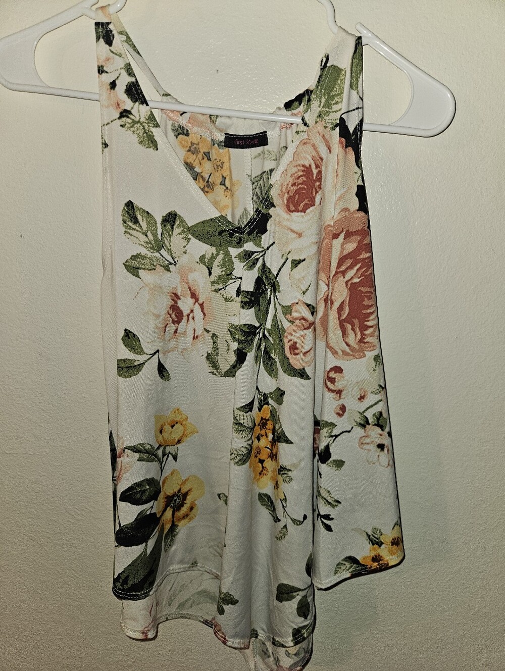 First Love Womans Floral Blouse
